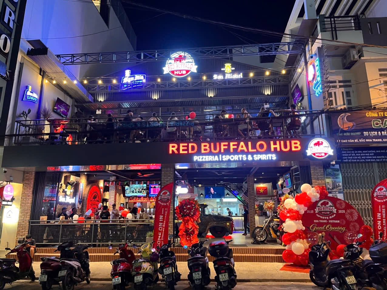 Red Buffalo Hub Hòn Chồng Grand Opening