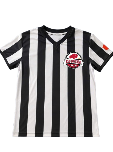 Red Buffalo Jersey (Referee Stripe)